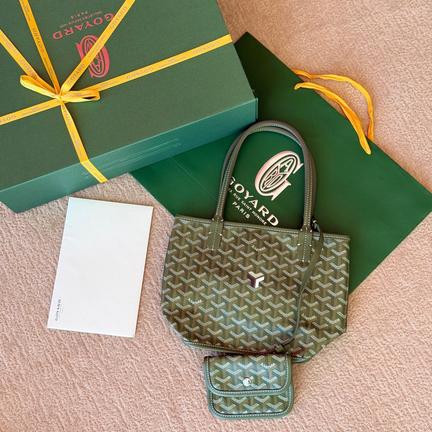 NEW GOYARD BAG