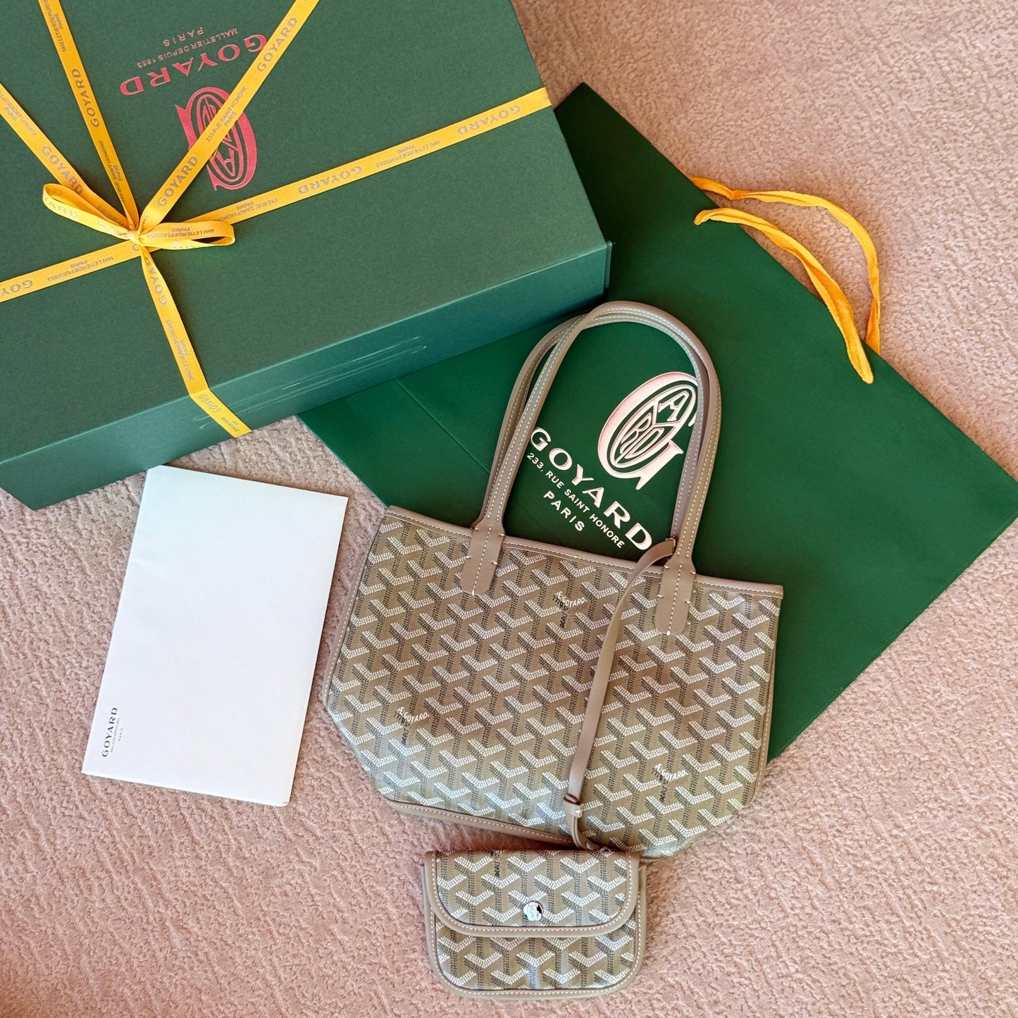 NEW GOYARD BAG