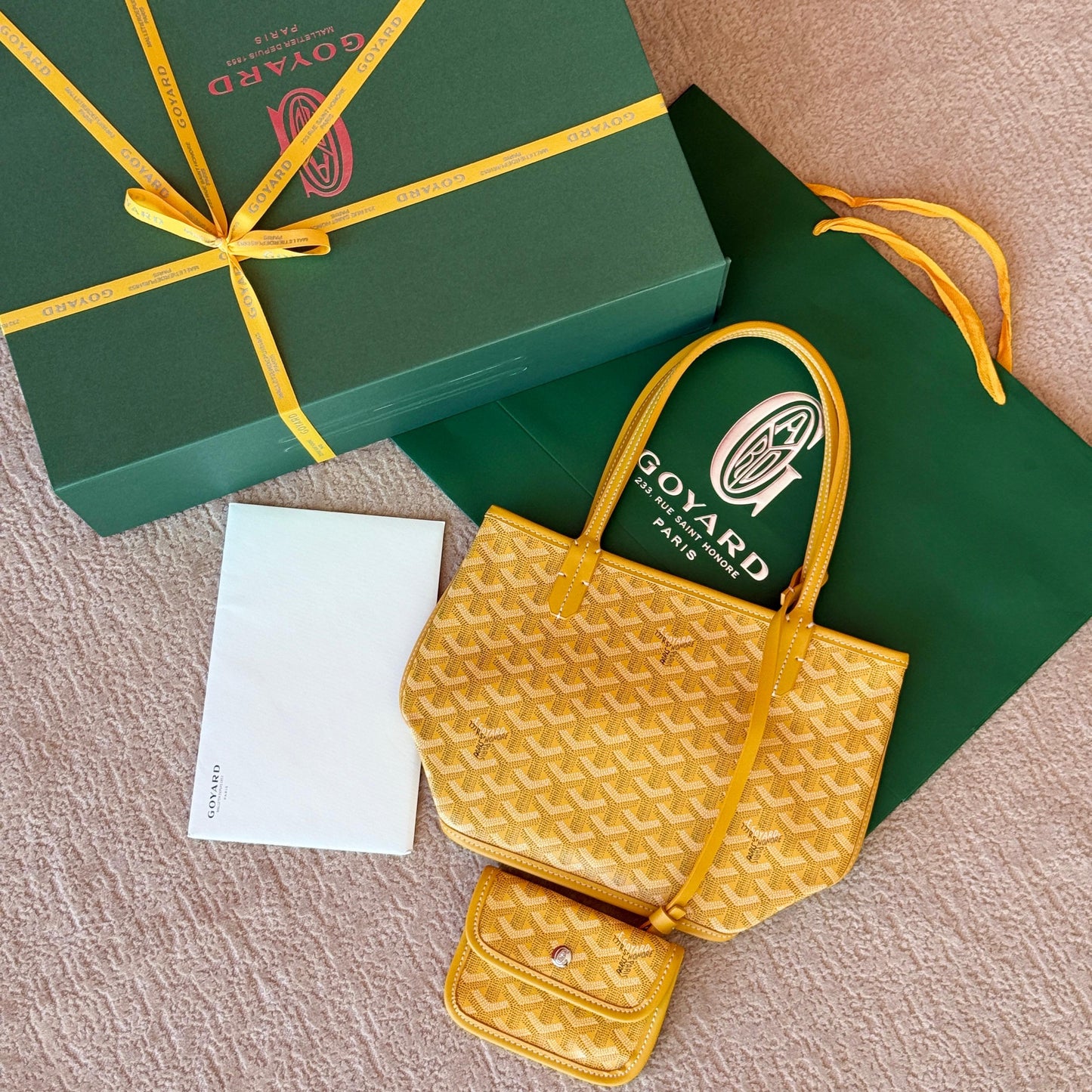 NEW GOYARD BAG