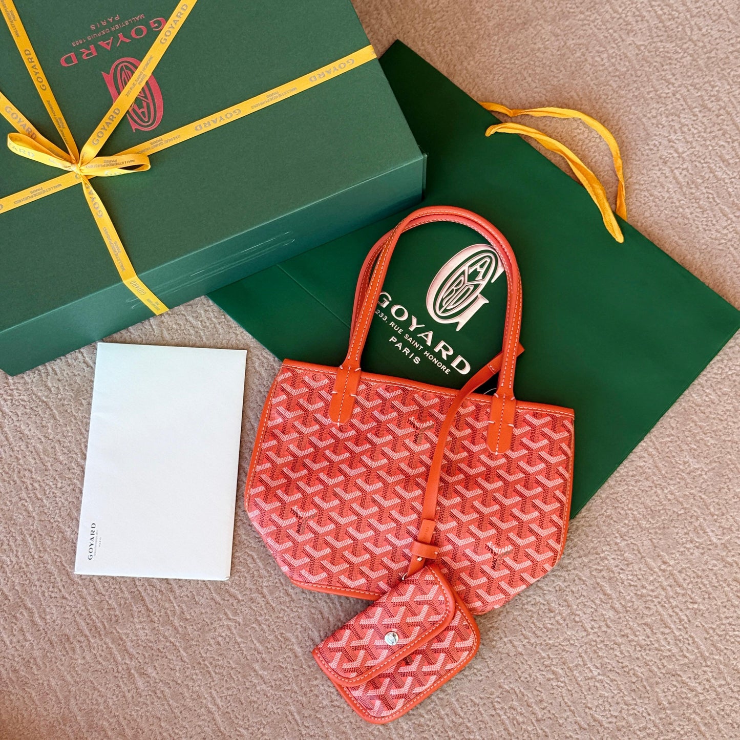 NEW GOYARD BAG